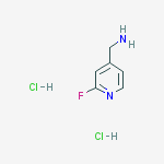 Structure of (2-FLUOROPYRIDIN-4-YL)METHANAMINE DIHYDROCHLORIDE