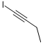 Structure of 1-BUTYNYL IODIDE