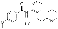 Structure of ENCAINIDE HYDROCHLORIDE