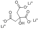 Structure of LITHIUM CITRATE, 99