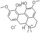 Structure of Magnoflorine chloride