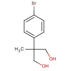 Structure of 1,3-Propanediol, 2-(4-bromophenyl)-2-methyl-