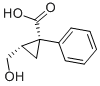 Structure of (1R,2S)-2-(Hydroxymethyl)-1-phenylcyclopropanecarboxylic acid