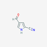 4-FORMYL-1H-PYRROLE-2-CARBONITRILE结构式