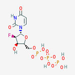 Structure of 2'-deoxy-2'-fluorouridine 5'-(tetrahydrogen triphosphate)