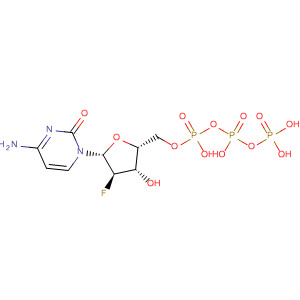 Structure of Cytidine 5'-(tetrahydrogen triphosphate), 2'-deoxy-2'-fluoro-