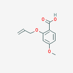 Structure of 4-methoxy-2-(2-propen-1-yloxy)Benzoic acid