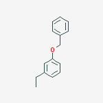 BENZENE, 1-ETHYL-3-(PHENYLMETHOXY)-结构式