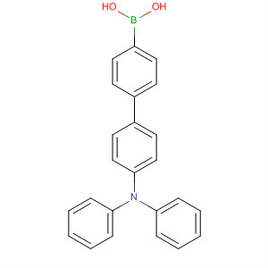 Structure of Boronic acid, [4'-(diphenylamino)[1,1'-biphenyl]-4-yl]-