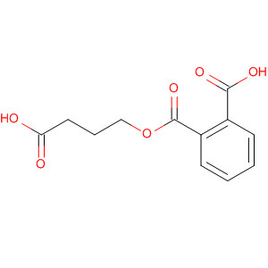 Structure of 1,2-Benzenedicarboxylic acid, mono(3-carboxypropyl) ester