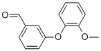 Structure of 3-(2-METHOXY-PHENOXY)-BENZALDEHYDE