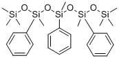 Structure of 3,5,7-TRIPHENYLNONAMETHYLPENTASILOXANE