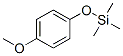 (4-Methoxyphenoxy)trimethylsilane结构式
