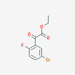 Structure of ethyl 2-(5-bromo-2-fluorophenyl)-2-oxoacetate