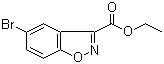 Structure of Ethyl 5-bromobenzo[d]isoxazole-3-carboxylate