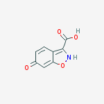 Structure of 6-Hydroxybenzo[d]isoxazole-3-carboxylic acid