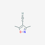 4-ETHYNYL-3,5-DIMETHYL-ISOXAZOLE结构式