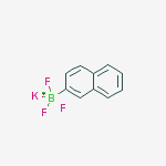 Structure of POTASSIUM (2-NAPHTHALENE)TRIFLUOROBORATE