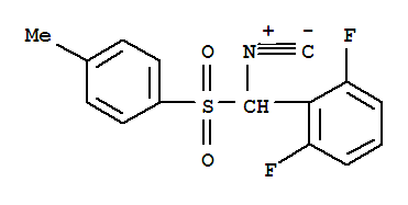 α-Tosyl-(2,6-difluorobenzyl)isocyanide结构式