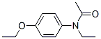 N-Ethyl-N-(p-ethoxyphenyl)acetamide结构式