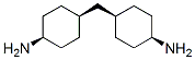 Structure of [cis(cis)]-4,4-methylenebis(cyclohexylamine)