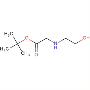 Glycine, N-(2-hydroxyethyl)-, 1,1-dimethylethyl ester结构式