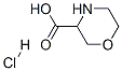 Structure of MORPHOLINE-3-CARBOXYLIC ACID HYDROCHLORIDE