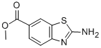 Structure of 2-AMINO-BENZOTHIAZOLE-6-CARBOXYLIC ACID METHYL ESTER