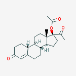 Structure of 17-Hydroxy-19-nor-17α-pregn-4-ene-3,20-dione Acetate