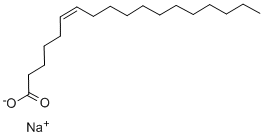CIS-6-OCTADECENOIC ACID SODIUM SALT结构式