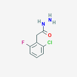 Structure of 2-(2-CHLORO-6-FLUOROPHENYL)ACETOHYDRAZIDE
