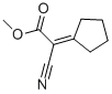 Structure of CYANO-CYCLOPENTYLIDENE-ACETIC ACIDMETHYL ESTER