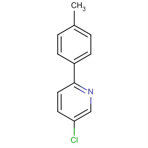 Structure of Pyridine, 5-chloro-2-(4-methylphenyl)-