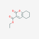 Structure of Ethyl 2-oxo-5,6,7,8-tetrahydro-2H-chromene-3-carboxylate