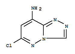 Structure of 6-chloro[1,2,4]triazolo[4,3-b]pyridazin-8-amine