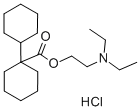 Structure of DICYCLOMINE HYDROCHLORIDE
