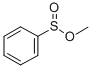 Structure of METHYL BENZENESULFINATE