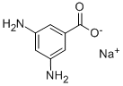 3,5-Diaminobenzoic acid sodium salt结构式