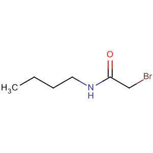 Structure of Acetamide, 2-bromo-N-butyl-