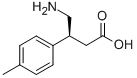 Structure of (S)-4-AMINO-3-P-TOLYLBUTANOIC ACID