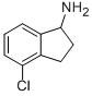 Structure of 4-chloro-2,3-dihydro-1H-inden-1-amine