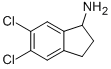 5,6-DICHLORO-INDAN-1-YLAMINE结构式