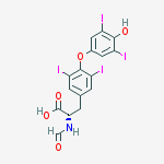 Structure of N-FORMYL THYROXINE,