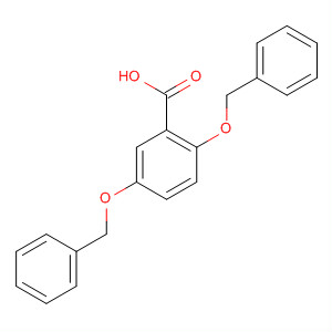 Structure of 2,5-BIS-BENZYLOXY-BENZOIC ACID