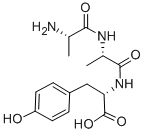 Structure of H-ALA-ALA-TYR-OH