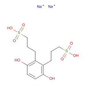Structure of 1-Propanesulfonic acid, 3,3'-[1,4-phenylenebis(oxy)]bis-, disodium salt
