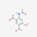 Structure of N-(2,4-Diformyl-5-hydroxyphenyl)acetamide