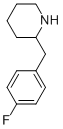 Structure of 2-(4-FLUORO-BENZYL)-PIPERIDINE