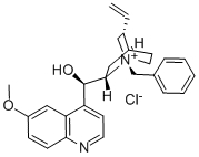 Structure of N-BENZYLQUININIUM CHLORIDE