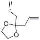 1,3-DIOXOLANE,2,2-DI-2-ALLYL-结构式